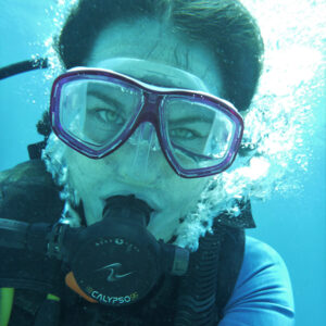 Picture of Kerry Rippy scuba diving