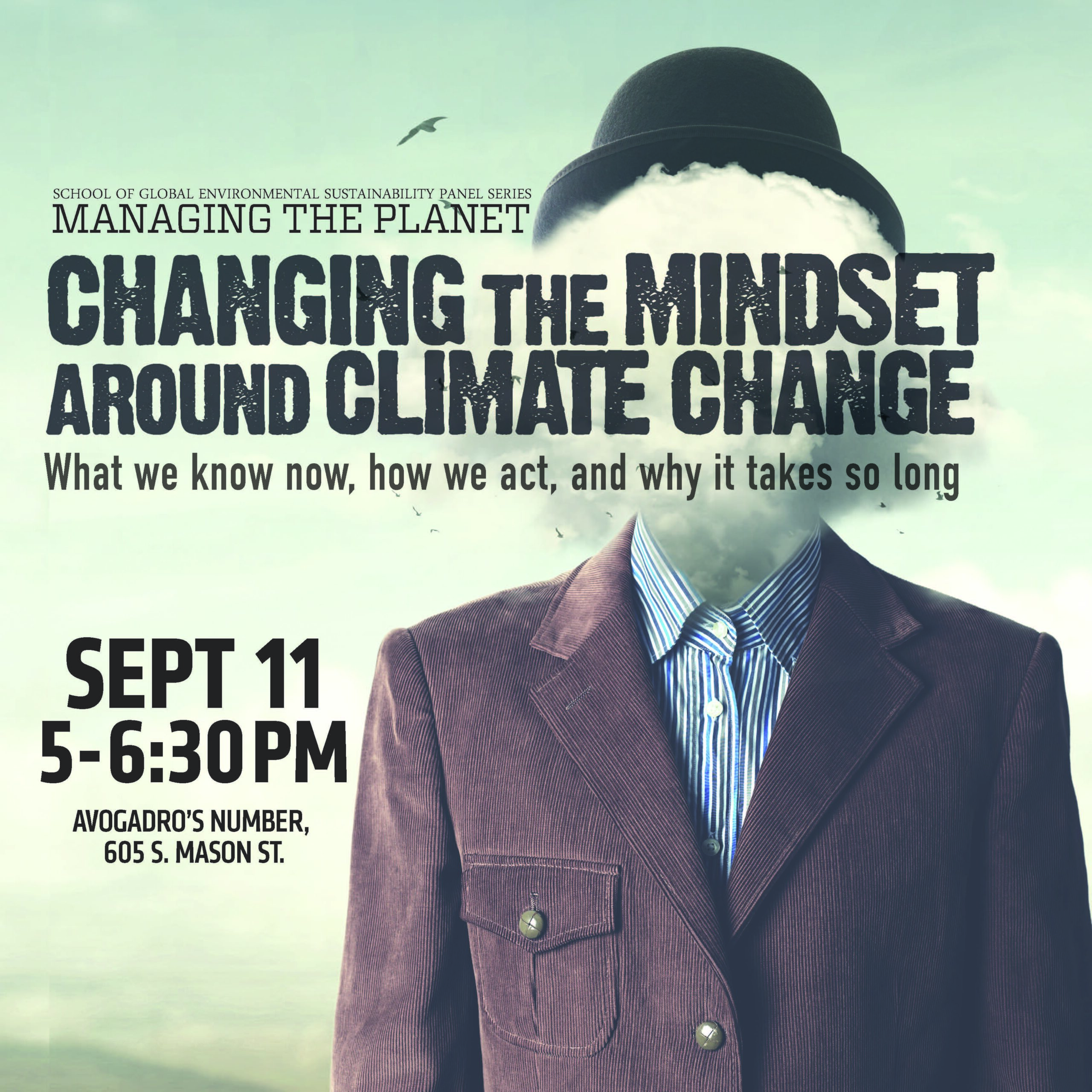 Poster for Managing the Planet event