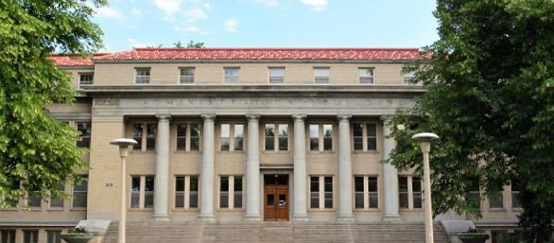 CSU Administration building