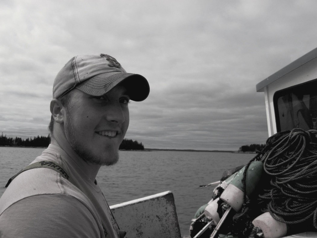 Picture of Cody Bruno on a boat
