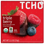 Tcho Triple Berry chocloate bar