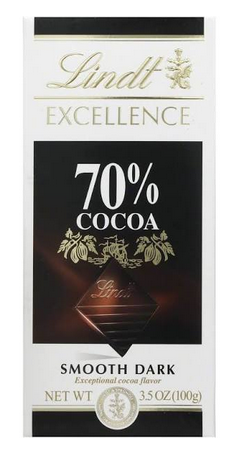 Lindt Smooth Dark chocolate bar