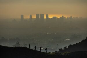 Image 1: Smog over Los Angeles
