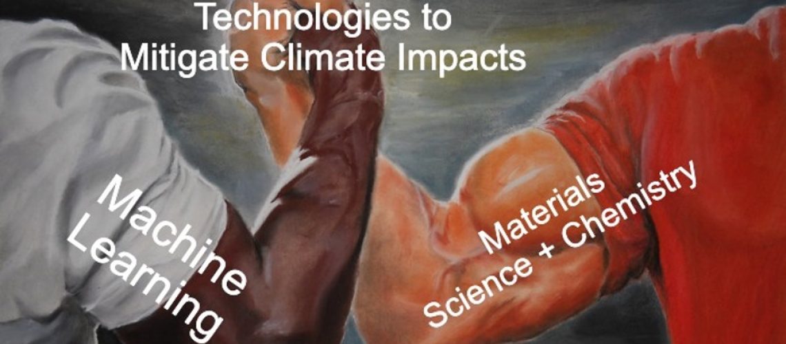 Materials science and chemistry can work hand in hand with machine learning to develop novel materials for tomorrow's energy storage needs!